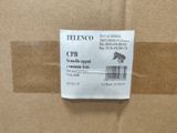 a brown box with a label on it that says teleno