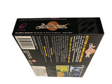 a black box with a picture of a dog inside of it