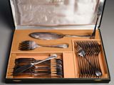 a box with a set of silverware in it