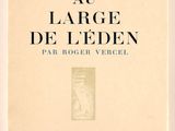 an image of a book with the title at large de leden par roger vergel