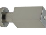 an image of a close up of a door handle on a white background