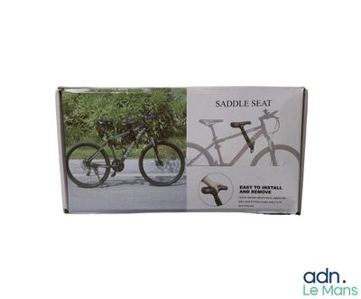 une boîte sur laquelle est représenté un vélo