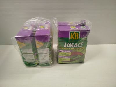 two packages of food sitting on a table