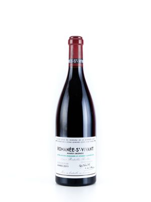 une bouteille de vin rouge sur fond blanc