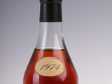 a close up of a bottle of wine with a label on it