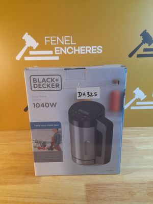 DH325// BLACK+DECKER BXSM1000E - Soup Maker 1040W | Carafe I…