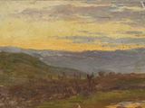 une image représentant un tableau où l'on voit des vaches paître dans un champ