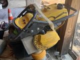 a picture of a chainsaw sitting on top of a table