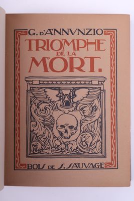 [SAUVAGE] ANNUNZIO (Gabriele d’)