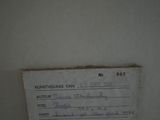a sign on the wall of a room that is not in use