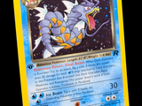 une image d'une carte Pokémon sur laquelle figure un dragon