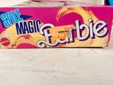 a box of barbie ' s magic barbie sitting on a counter