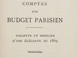 an old book with a black and white title on it