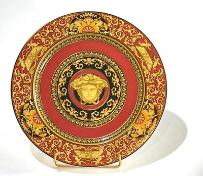 Manufacture ROSENTHAL, Allemagne. Collection VERSACE, modèle "Médusa". - Photo 1