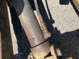 a close up view of the front end of a motorcycle