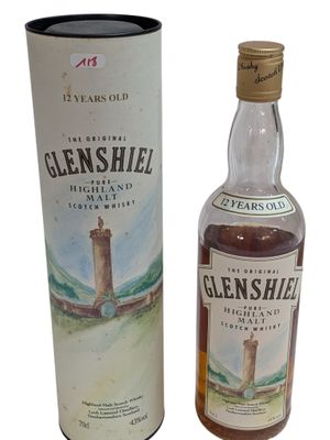 glenshiel 10 year old single malt scotch whisky