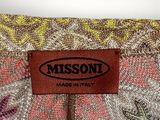 a close up of a label on a dress that says missoni