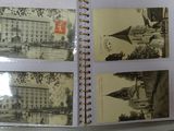 a picture of a book with pictures of buildings on it