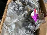 a box full of assorted items sitting on the floor