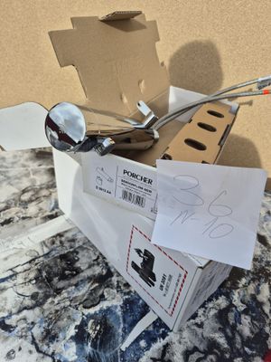 Lot de 3 mitigeurs PORCHER Sensorflow New chromé, robinet él…