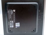 a picture of a black box with a label on it
