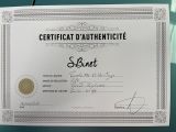 une image d'un certificat délivré par un homme