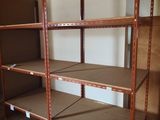 a shelf that has a lot of shelves on it