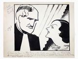 an image of a drawing of a man and a woman looking at each other