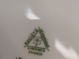 an image of a close up of a plate with a triangle on it