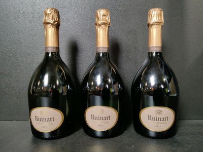 3 bouteilles de champagne Ruinart R de Ruinart Brut - TVA Ré… - Photo 1