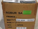 a cardboard box with a lot of items inside of it