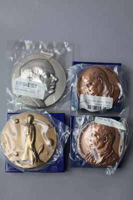 MONNAIE DE PARIS Quatre médailles plates - Photo 1