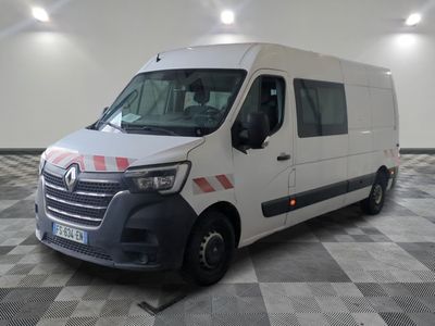 a picture of a white van parked in a garage