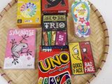 many different types of candy on the plate