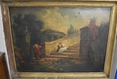 Ecole française ou italienne de la fin du XIXème / début du …