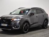 the new dsx suv is parked in a showroom