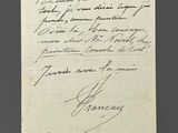 a black and white photo of a piece of paper with writing on it