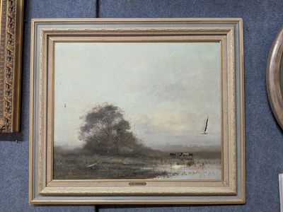 a picture of a painting hanging on the wall