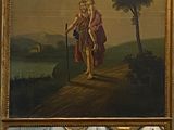 une image d'un tableau accroché au mur d'une pièce