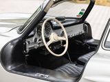 the interior of a classic sports car is clean and ready to be driven