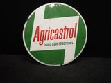 une photo d'un panneau vert et blanc sur lequel on peut lire « Agricost »