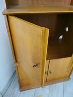 Armoire-bibliothèque en placage de chêne vernis formée de ci… (photo 4)