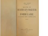 an open book with a black and white title on it