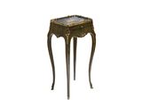 une image représentant une petite table avec un plateau en marbre