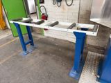 a picture of a workbench in a garage