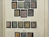 a picture of a book with a lot of stamps on it