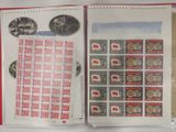 a picture of a book with stamps on it
