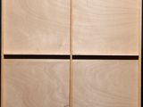 an image of a wooden cabinet with four doors