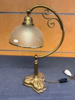 Lampe à poser style 1940 en brionze et verre - 50 cm ENV (photo 5)