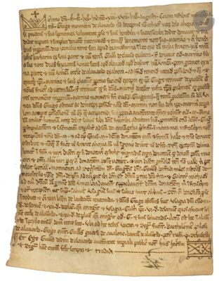 un vieux manuscrit avec de l'écriture